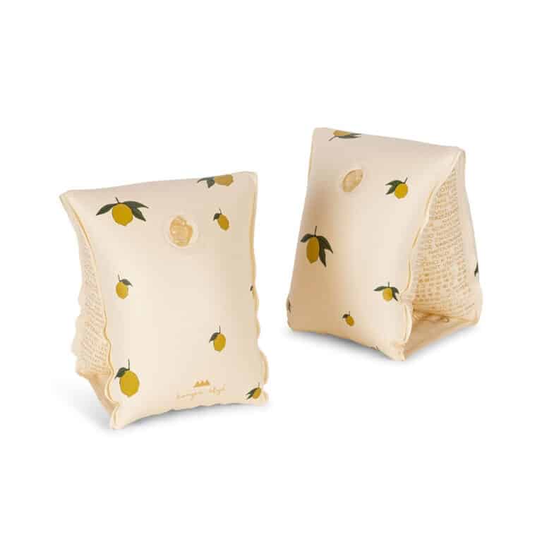 brassards citrons konges-slojd sur fond blanc