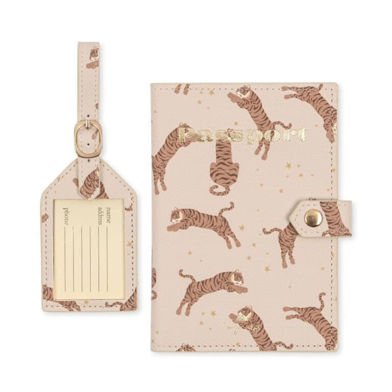 set voyage tigres konges-slojd sur fond blanc