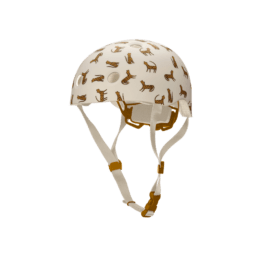 casque de vélo hilary léopard liewood sur fond blanc