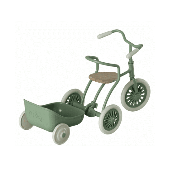 Chariot à Tricycle Vert - Pour Souris Big Sister / Brother - Maileg