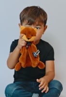 Doudou plat renard – Fauve – Maïlou Tradition - ambiance