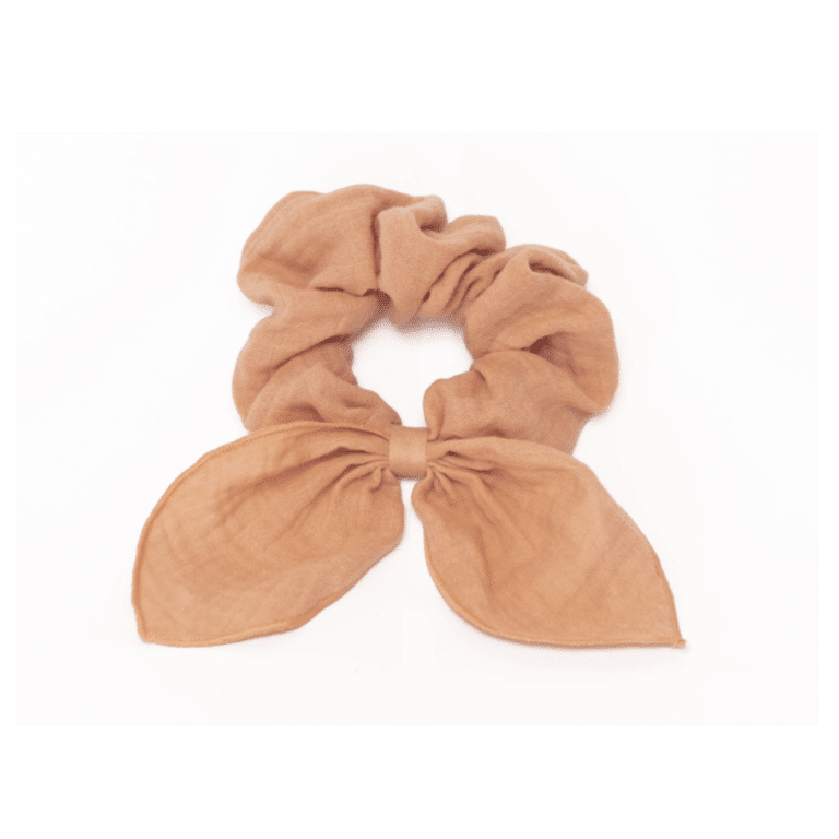 Chouchou pour cheveux rose blush mrs ertha