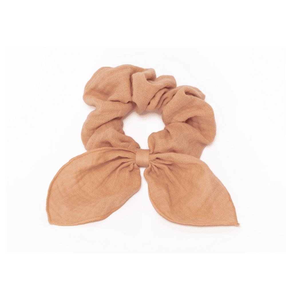 Chouchou pour cheveux rose blush mrs ertha