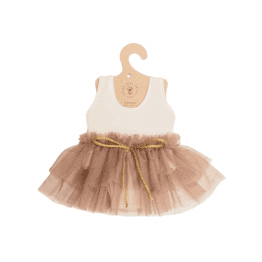 Ensemble de ballet taupe poupée mrs ertha