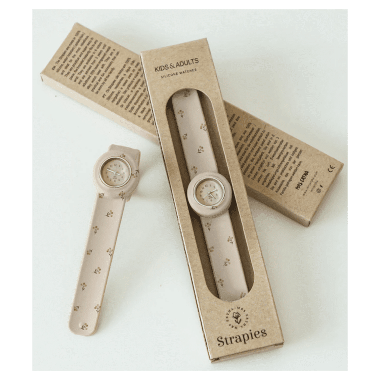 Montre bracelet silicone bourgeons mrs ertha