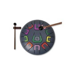 Le tambour tongue drum de 11 notes est un bel instrument de musique qui est idéal pour débuter l'apprentissage des percussions.