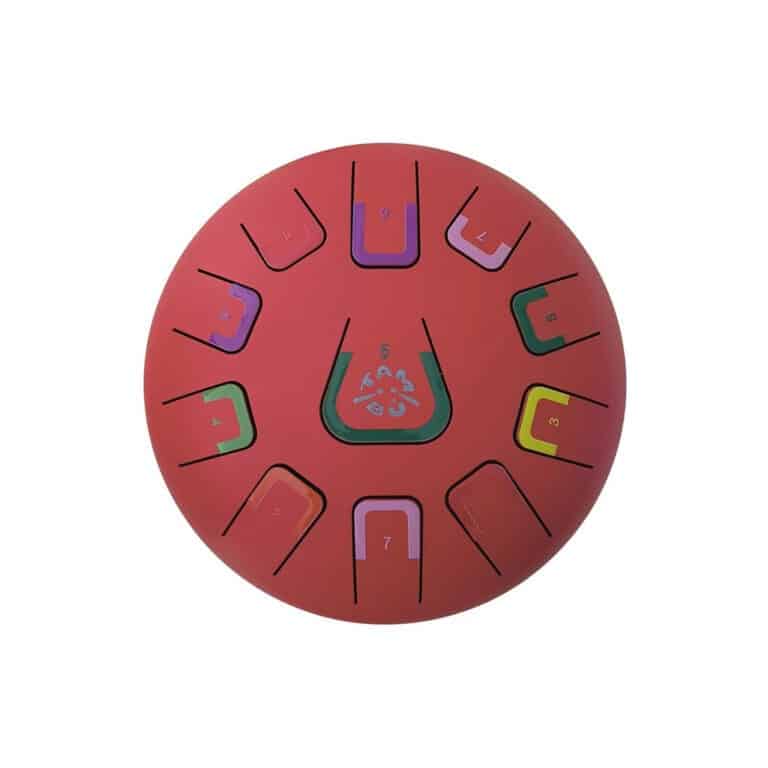 Le tambour tongue drum de 11 notes est un bel instrument de musique qui est idéal pour débuter l'apprentissage des percussions.