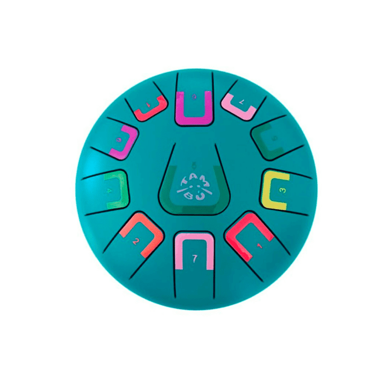 Le tambour tongue drum de 11 notes est un bel instrument de musique qui est idéal pour débuter l'apprentissage des percussions.