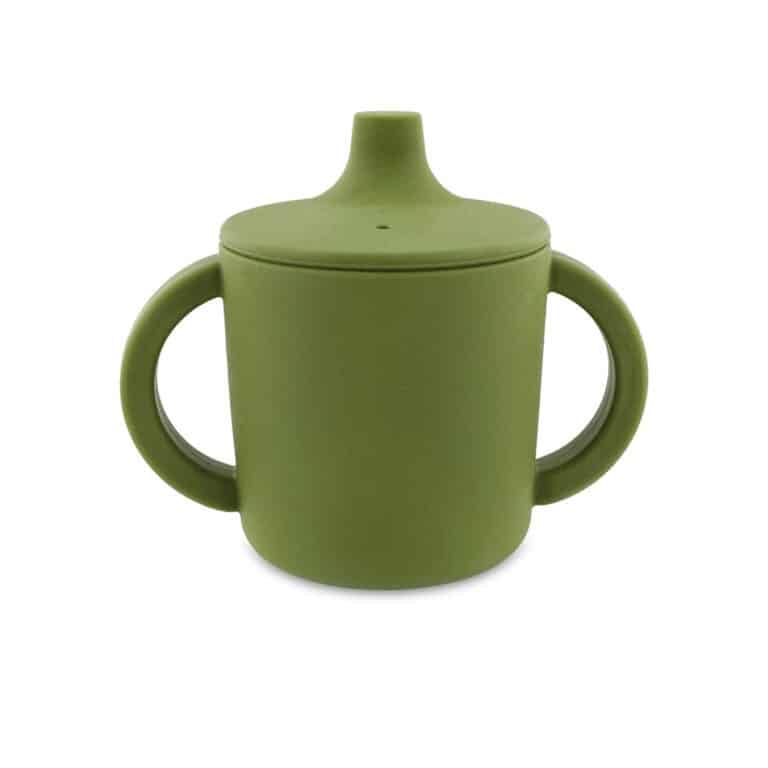 tasse avec tétine "mr dino" trixie baby