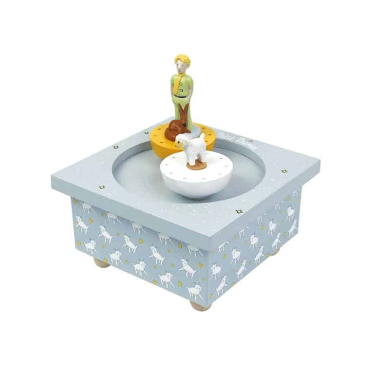 boîte musique dancing petit prince fond blanc