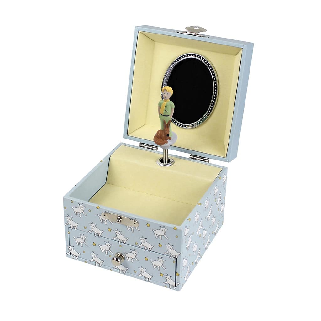 coffret musical le petit prince ouvert