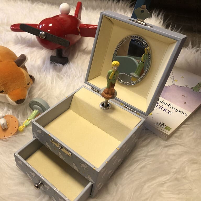 coffret musical le petit prince ambiance ouvert