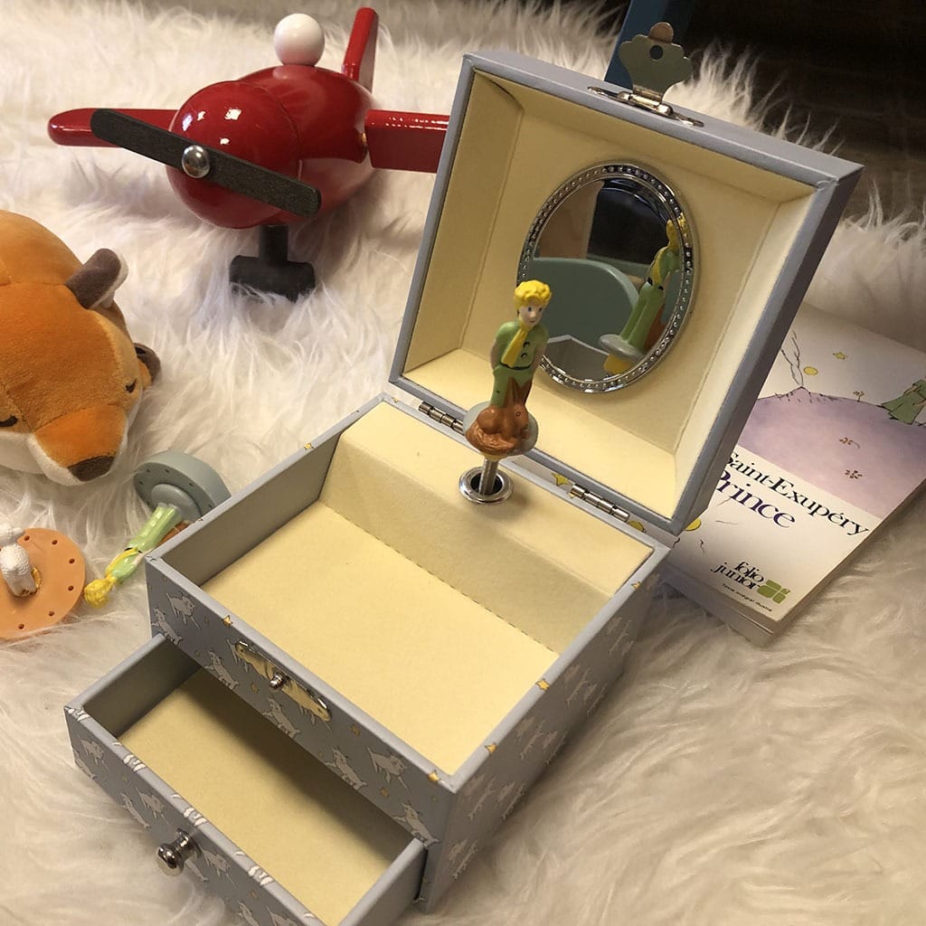 coffret musical le petit prince ambiance ouvert
