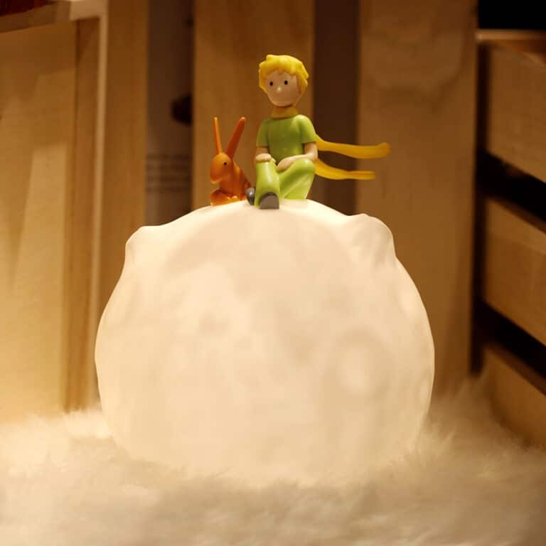 veilleuse le petit prince trousselier veilleuse allumée