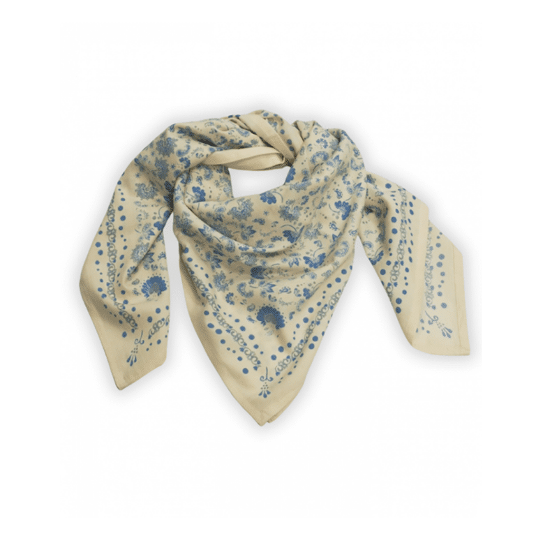 Grand foulard amour perle bindi atelier