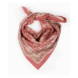 Grand foulard sarika grenade bindi atelier