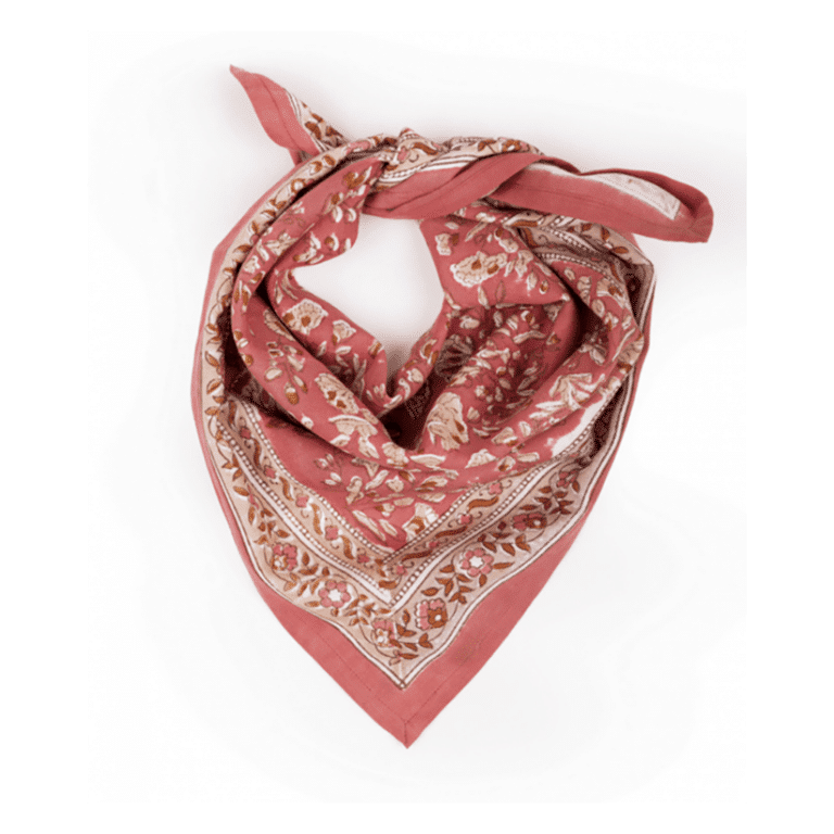 Grand foulard sarika grenade bindi atelier