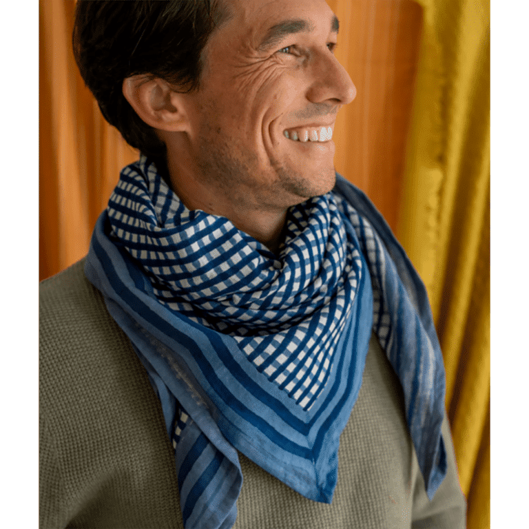 Foulard adulte tara brume bindi atelier