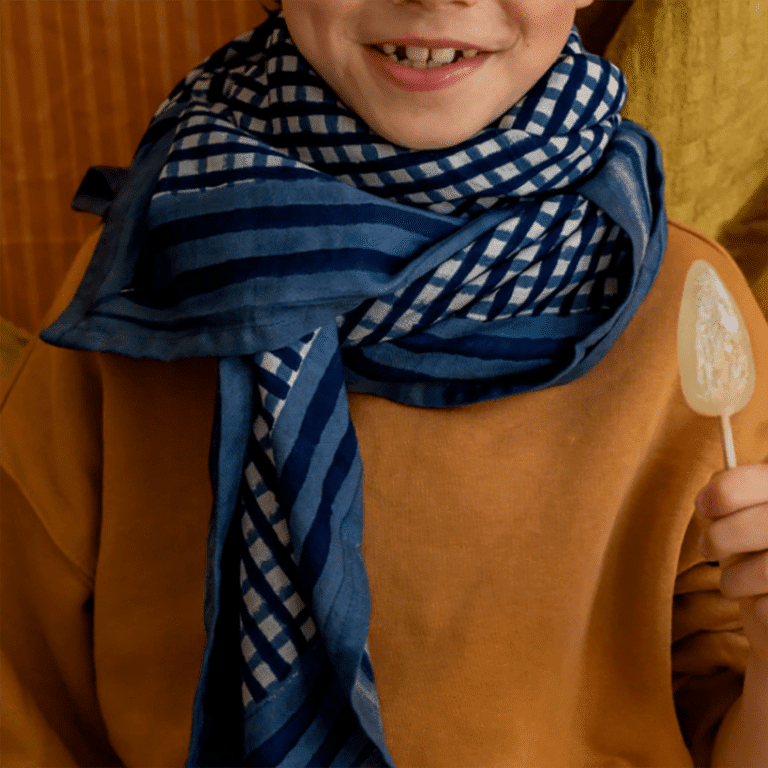 Foulard adulte tara brume bindi atelier