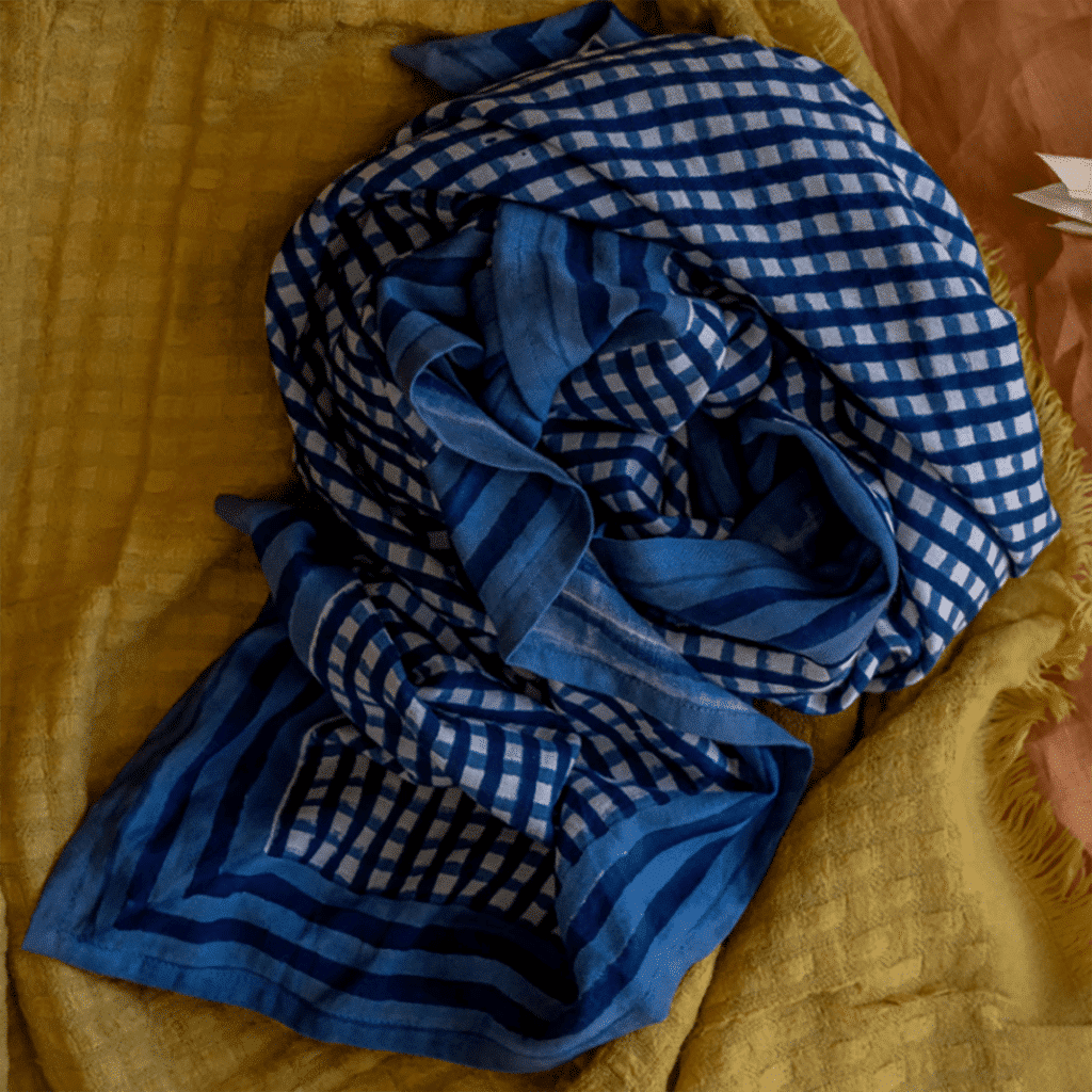 Foulard adulte tara brume bindi atelier