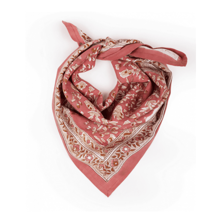 Petit foulard sarika grenade bindi atelier