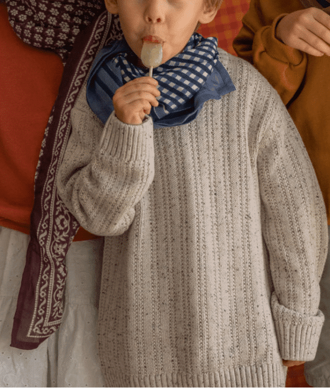 petit foulard tara brume bindi atelier