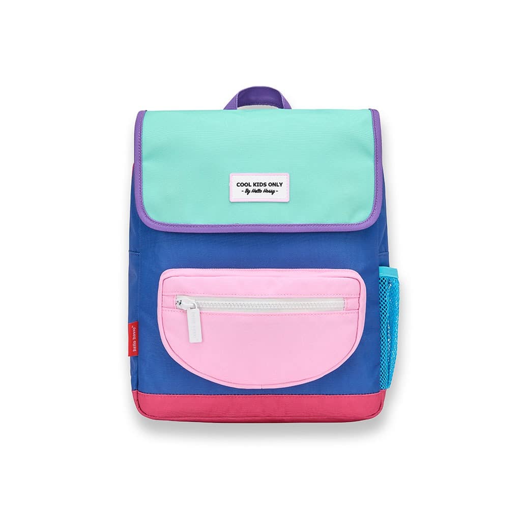 un sac à dos mini anchor Hello hossy, vue de face sur fond blanc