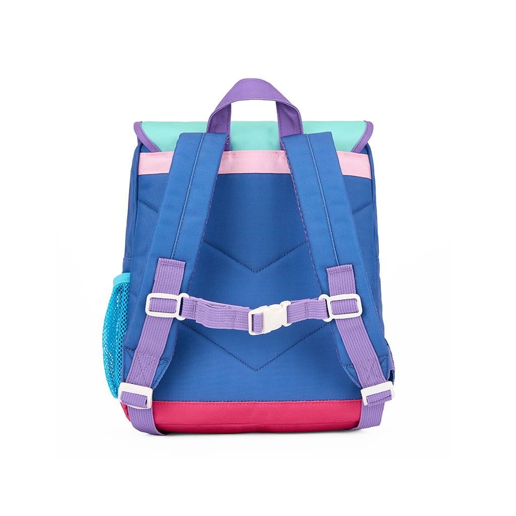 un sac à dos mini anchor Hello hossy, vue de derrière sur fond blanc