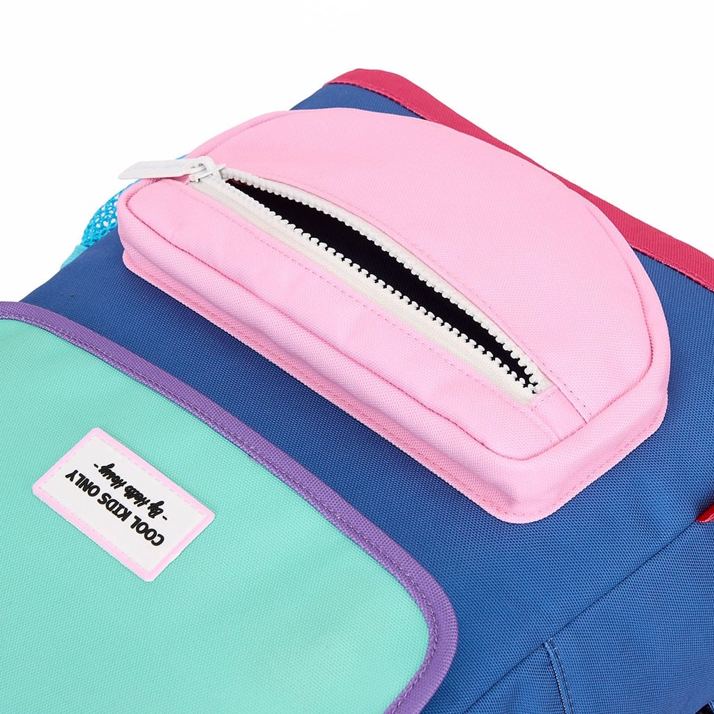 un sac à dos mini anchor Hello hossy, vue de face sur fond blanc