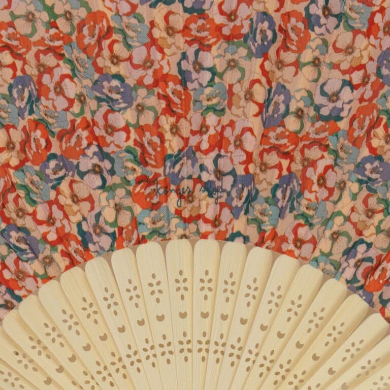 Eventail rosie rouge konges slojd