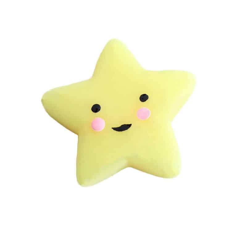 mini squishy étoile la petite épicerie sur fond blanc