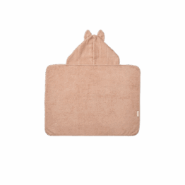 Sortie de bain lapin rose toscane liewood