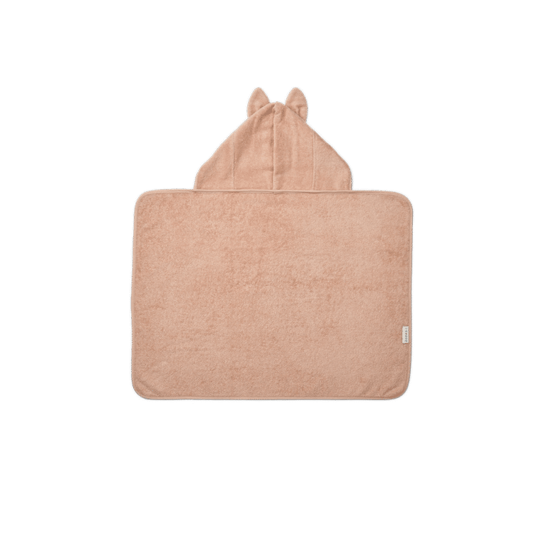 Sortie de bain lapin rose toscane liewood