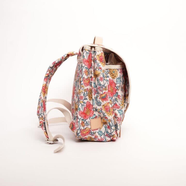 un cartable louise misha Jojofactory, vue de côté sur fond blanc