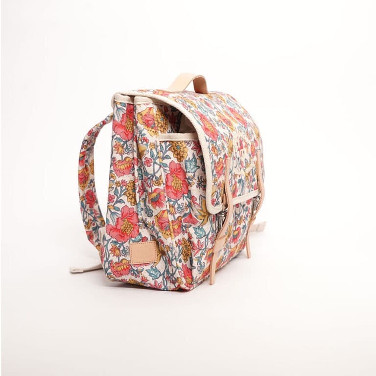 un cartable louise misha Jojofactory, vue de côté sur fond blanc