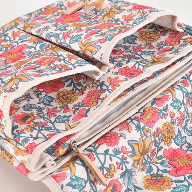 un cartable louise misha Jojofactory, zoom sur les pochettes à l'intérieur