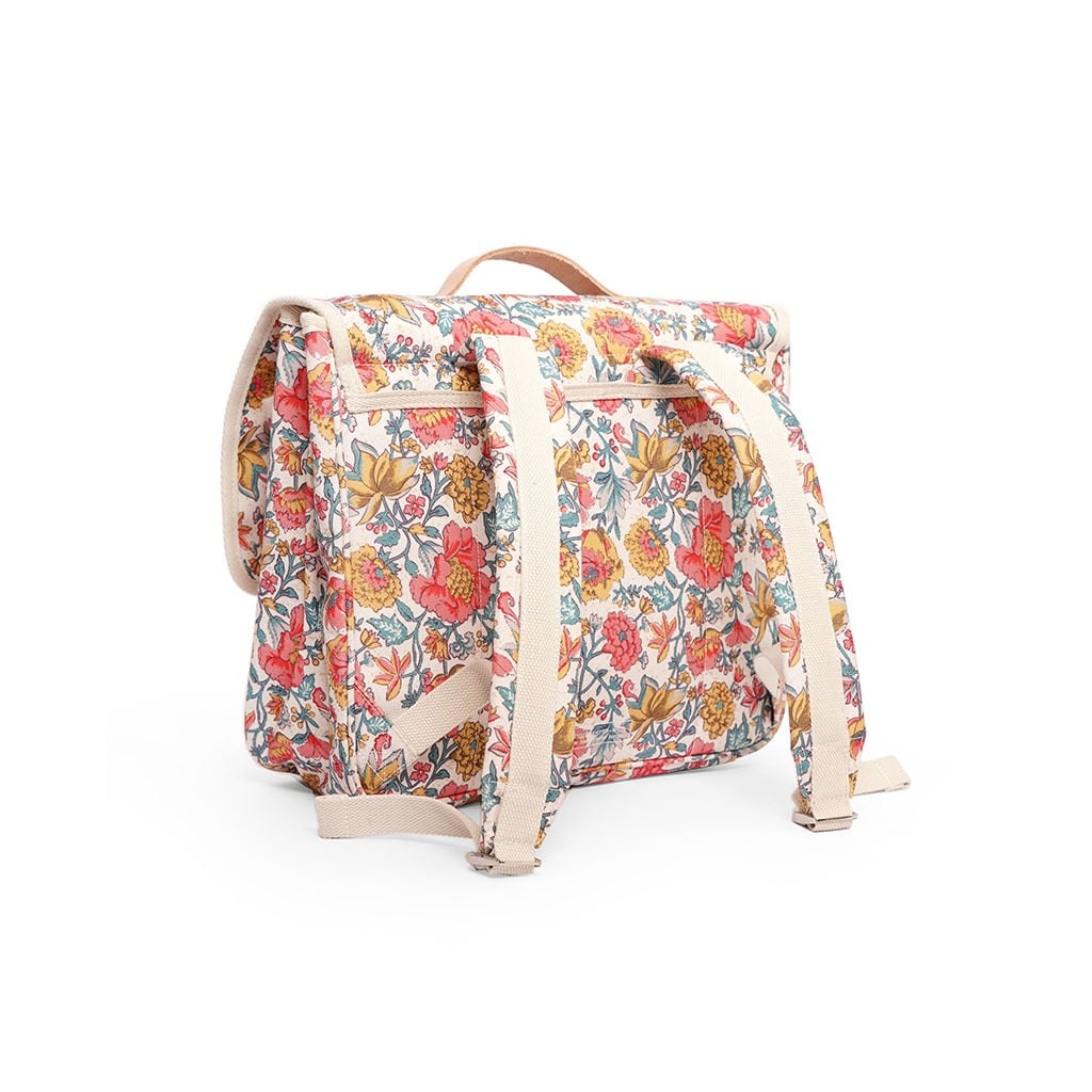 un cartable louise misha Jojofactory, vue de derrière sur fond blanc
