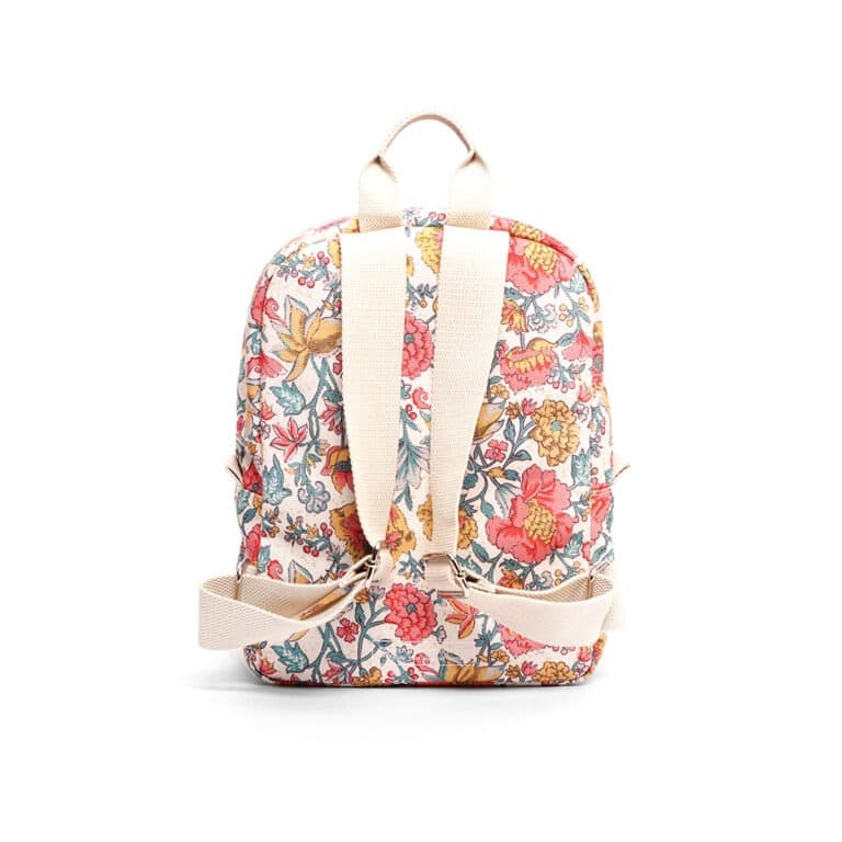 un sac à dos édition limitée Louise Misha de chez Jojofactory, vue de derrière sur fond blanc