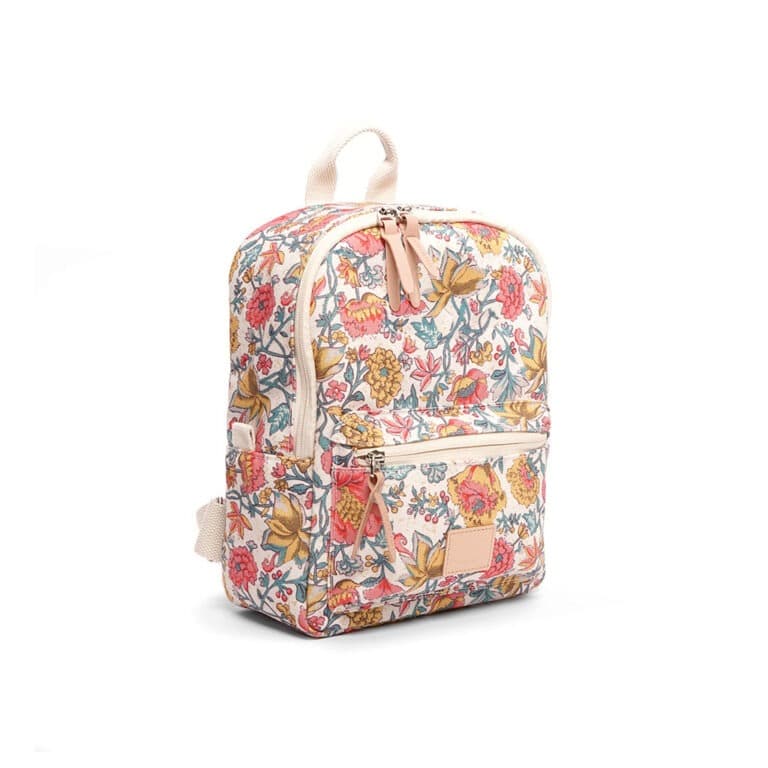 un sac à dos édition limitée Louise Misha de chez Jojofactory, vue de côté sur fond blanc