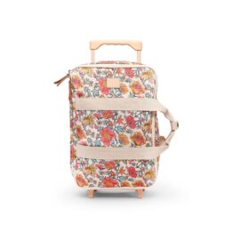 une valise cabine Louise Misha de chez Jojofactory, vue de face sur fond blanc