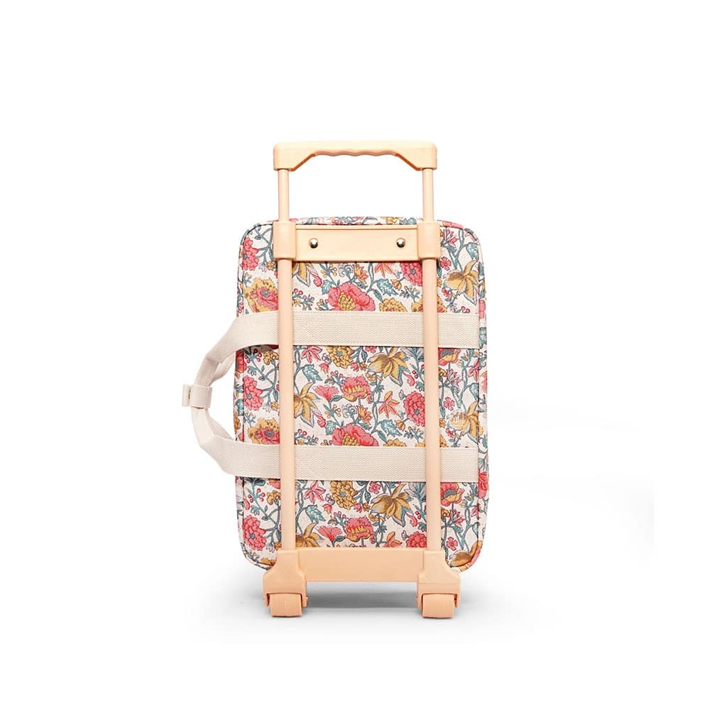 une valise cabine Louise Misha de chez Jojofactory, vue de derrière sur fond blanc