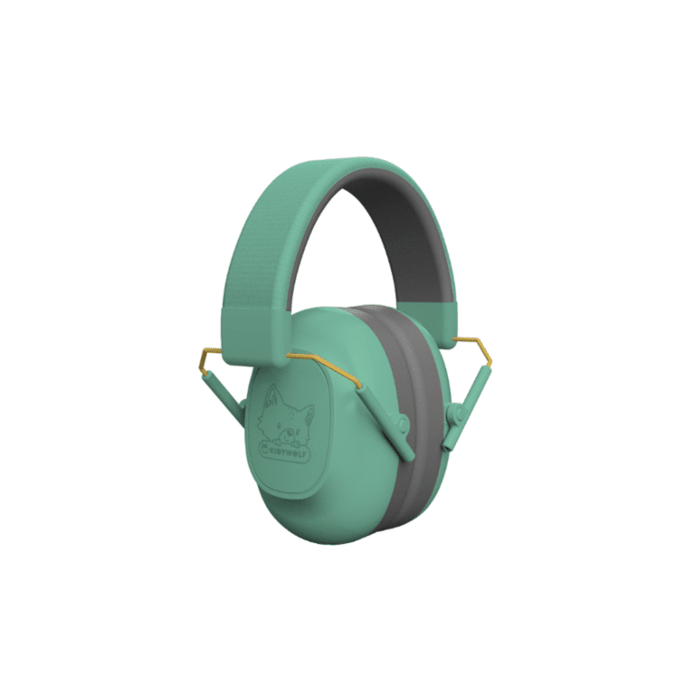 Casque antibruit vert kidynoise