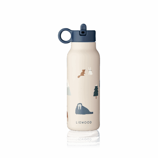 Gourde en acier inoxydable animaux polaires liewood