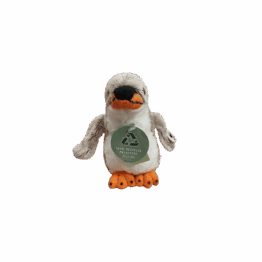 doudou manchot bon ton toys wwf vue de face sur fond blanc