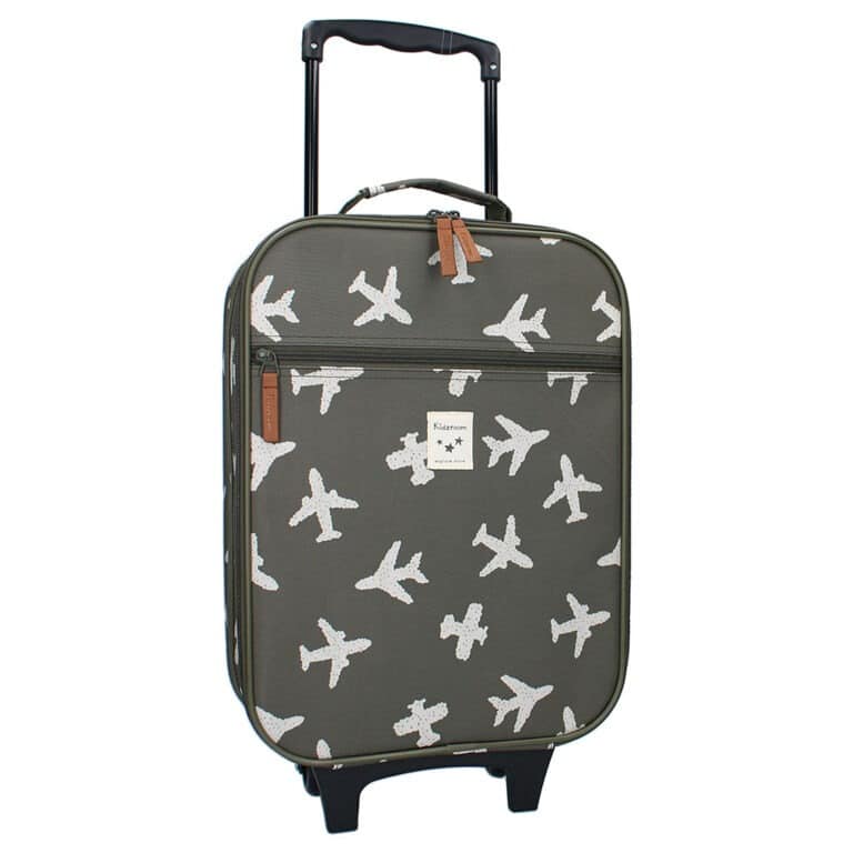 Valise Cabine Enfant – Kaki – Avions – Kidzroom