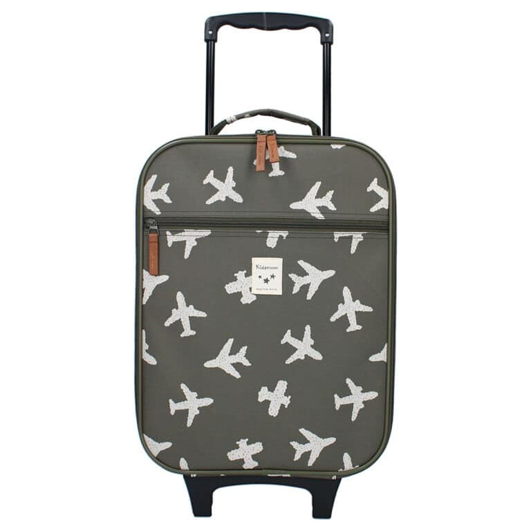 Valise Cabine Enfant – Kaki – Avions – Kidzroom