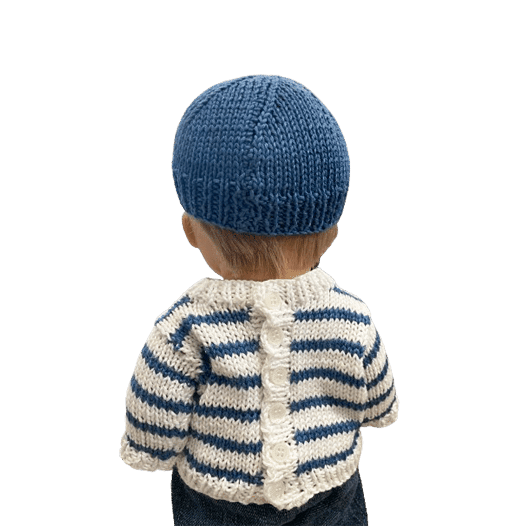 Pull marinière bleu