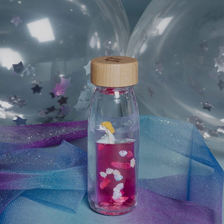 une bouteille sensorielle sirène Petit Boum, ambiance