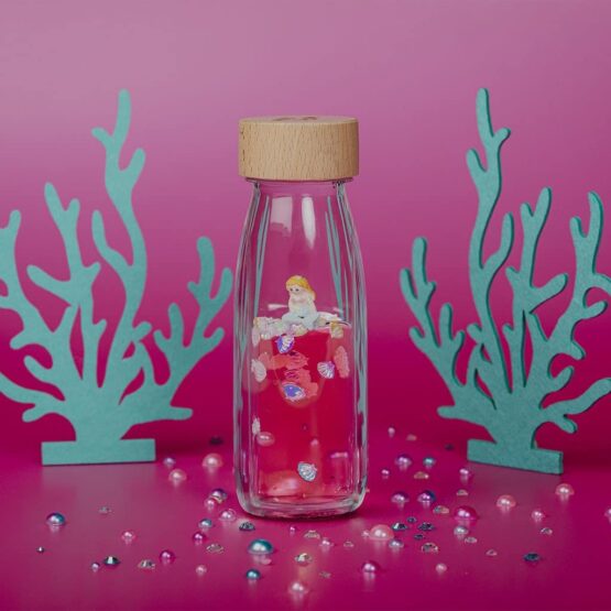 une bouteille sensorielle sirène Petit Boum, ambiance