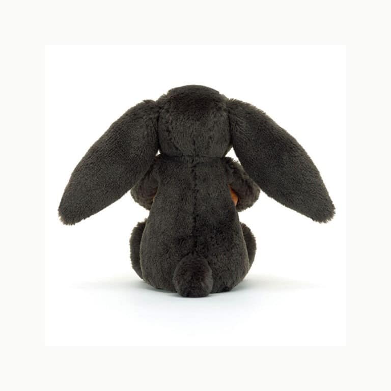 Lapin noir citrouille jellycat